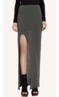 HELMUT Kinetic Jersey Slit Front Skirt