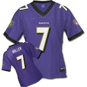 Kyle Boller Reebok NFL Replica Baltimore Ravens Womens Jersey