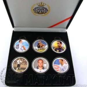 LANDON DONOVAN PHOTO PRINTED COIN 6 COIN SET SYP085