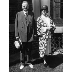  of Commerce Herbert Hoover, Future First Lady Lou Henry Hoover 