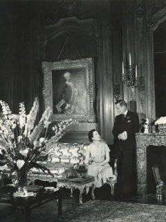 The Duke and the Duchess of Windsor in Paul Louis Weillers House 