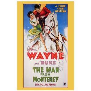 Man From Monterey (1933) 27 x 40 Movie Poster Style A  