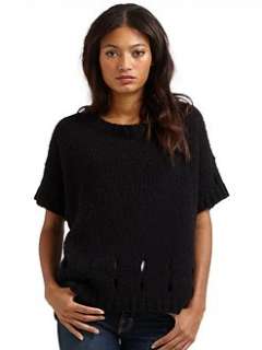 360 Sweater   Cutout Sweater/Black