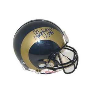 Marshall Faulk Autographed Helmet
