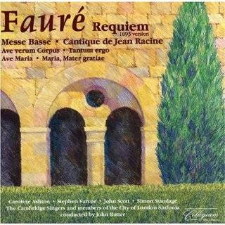 Faure Requiem and other choral music by Gabriel Faure, John Rutter 