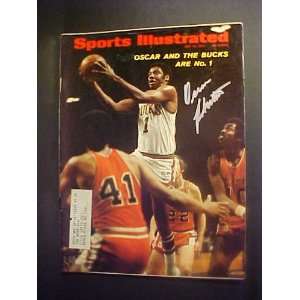 Oscar Robertson Milwaukee Bucks Autographed May 10, 1971 Sports 