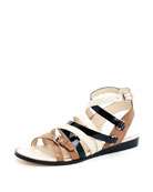 MICHAEL Michael Kors Sondra Sandal, Gold   