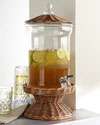 H63CS Willow and Glass Beverage Dispenser