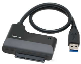   USB 3.0 to SATA III Device Adapter / Cable with AC/DC Power Adapter