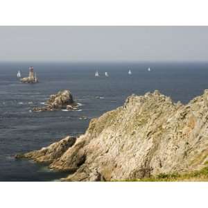 The Lighthouse at Pointe Du Raz, Southern Finistere, Brittany, France 