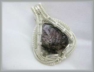 Super Seven Crystal, Silver Wire Wrap Jewelry  