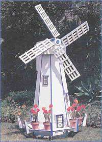 Garden Windmill PLANS ( Large ), yard, lawn, garden S  