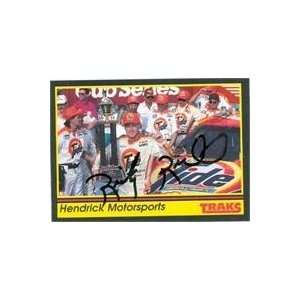 Ricky Rudd autographed Trading Card (Auto Racing) 1991 Tracks, #136