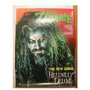 Rob Zombie Promo Poster White