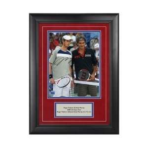 Roger Federer & Andy Murray Signed US Open