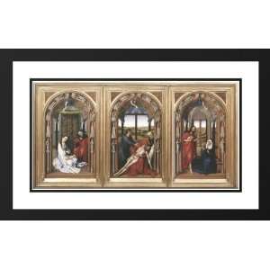  Weyden, Rogier van der 24x16 Framed and Double Matted 