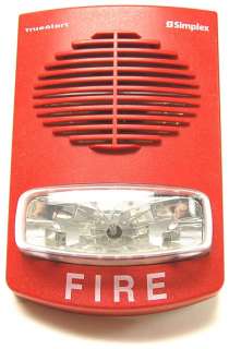 Simplex 4903 9357 TrueAlert Fire Alarm Speaker / Strobe  
