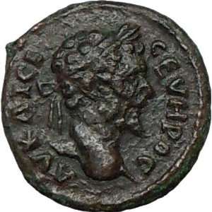 SEPTIMIUS SEVERUS 193AD Ancient Roman Coin MOON STAR