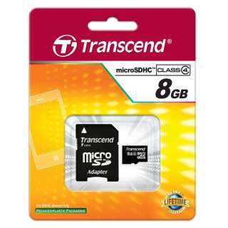   Class 4 micro SD SDHC Flash Memory Card TS8GUSDHC4 760557812722  