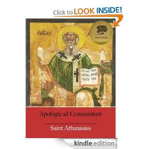 Apologia ad Constantium St. Athanasius, Bieber Publishing, Archibald 