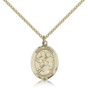  Gold Filled St. Cecilia / Marching Band Pendant Jewelry