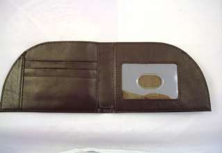 Rogue Wallet Mens Leather Billfold Front Pocket Bifold Black Tan Brown 