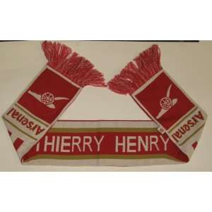 Arsenal   Thierry Henry 14 Hero Scarf 