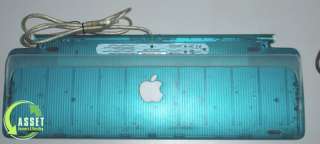 Apple iMac Mac G3 USB Keyboard & Mouse Bondi Blue M2452 M4848  