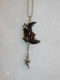 MIRROR CAR CHARM CUTE MOON & STARS NEW GANZ CHARMS  