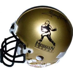Tony Dorsett Autographed Heisman Logo Mini Helmet