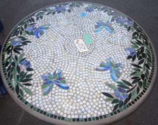 Colorful Mosaic Patio Table  