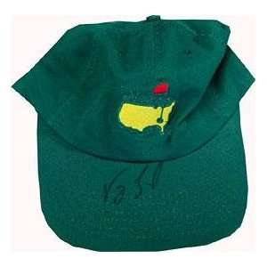 Vijay Singh Autographed Masters Hat   Autographed Golf Hats and Visors