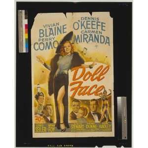  Doll face,Vivian Blaine,Perry Como,Carmen Miranda,c1945 