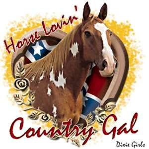 Dixie Rebel Girls Horse  HORSE LOVINCOUNTRY GIRL  