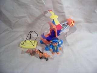 This auction is for a Go Diego Go Safari Helicopter with figure and 
