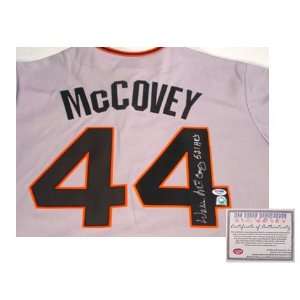 Willie McCovey Autographed Jersey   Authentic