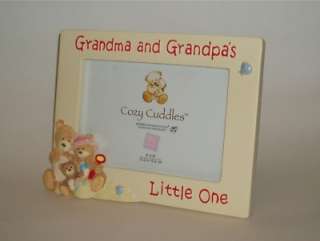   Berrie Grandma & Grandpas Little One Photo Frame   Baby Gift   