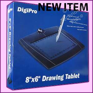   WP8060 8 x 6 USB Graphics Drawing Pen Tablet 810884001303  