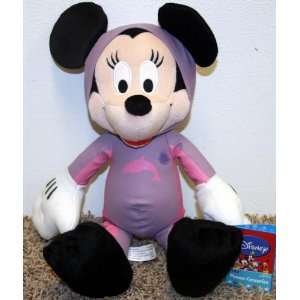   Large 14 Plush Scuba Diving Minnie Mouse Diver Doll Toys & Games