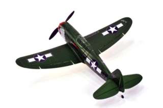   Aerobatic RC Remote Control Airplane ARF Add electronics green  