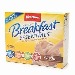 Carnation Instant Breakfast Essentials Milk Chocolate 30 Packets