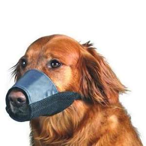   Nylon & Mesh Dog Muzzle, Large, ColorBlack Pet 