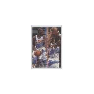  1995 96 Fleer Double Doubles #4   Tyrone Hill Sports 