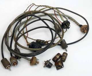 Vintage Ham Radio Transformer Tube Power Supply ? & Cables  