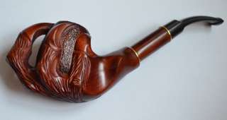 Hand Made Figured Tobacco Smoking Pipe DRAGON CLAWS Briar  