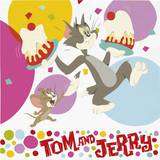 Tom and Jerry Cake 54pc Birthday PARTY PACK/SET for 10  