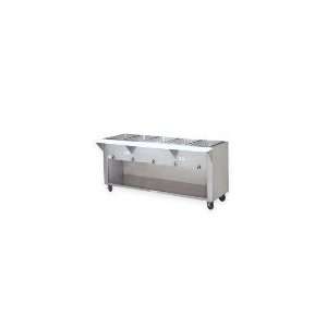   SW 4E 120 BS   Hot Food Table w/ 4 Wells, Infinite, Enclosed Base