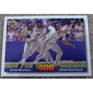   Eddie Murray # 728 MLB Baseball 400 Home Run Club Card Sports
