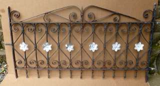 Antique WROUGHT Iron WINDOW GATE   Architectural Salvage  