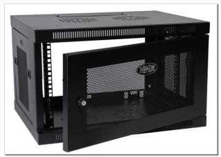   Rack Enclosure Cabinet with Door and Side Panels (Black) Electronics
